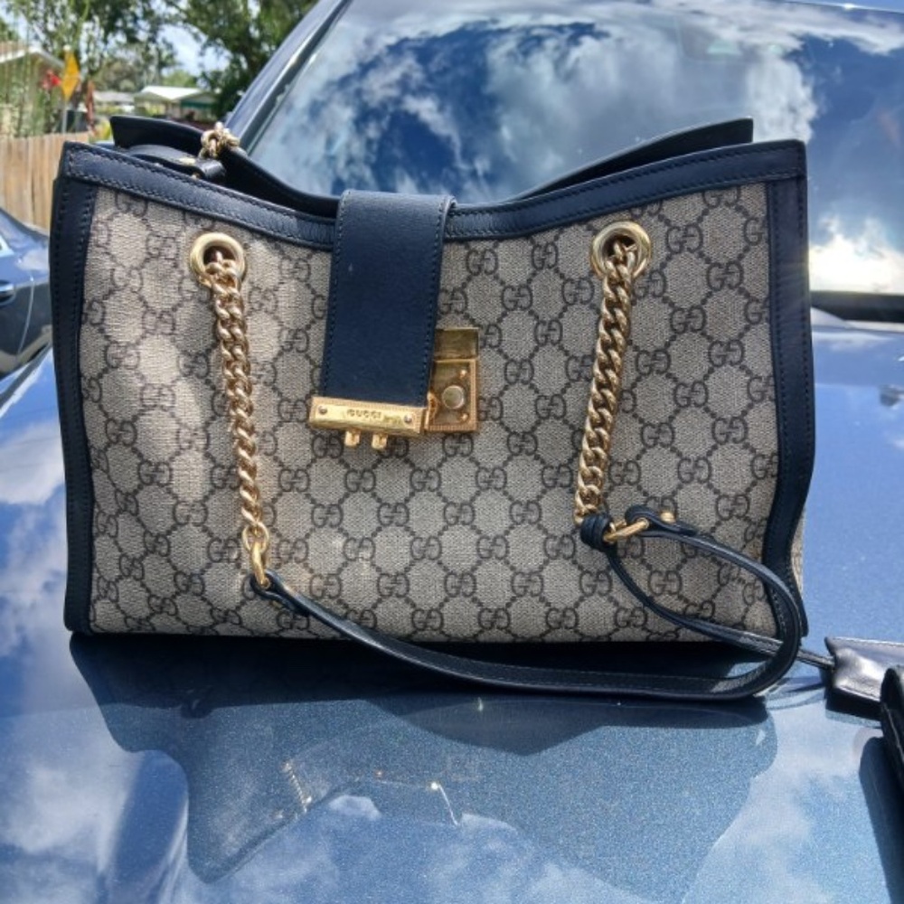 Gucci padlock bag authentic
